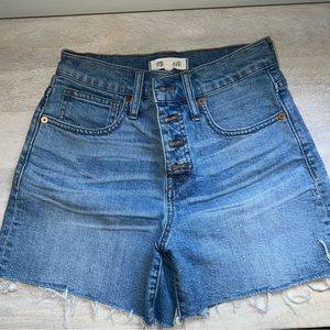Madewell The Perfect Jean Shorts